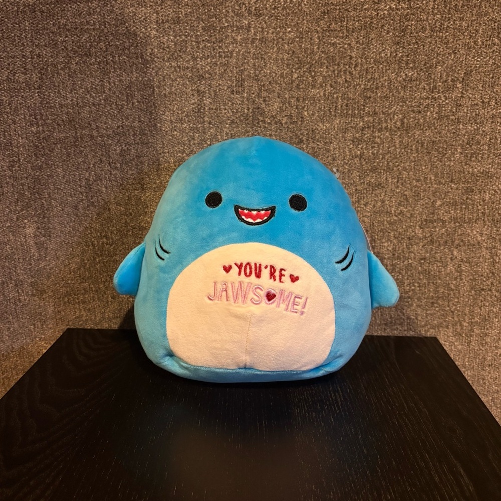 Rey Shark Squishmallow Valentines Day